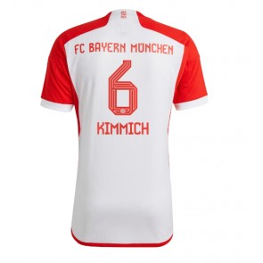 Maillot de foot Bayern Munich Joshua Kimmich #6 Domicile 2023-24 Manches Courte